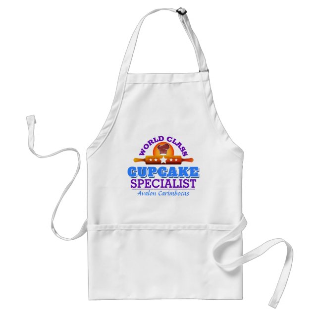 World Class CUPCAKE Specialist Accolade Standard Apron (Front)