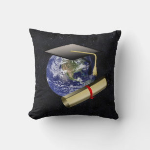 World Class Grad Throw Pillow