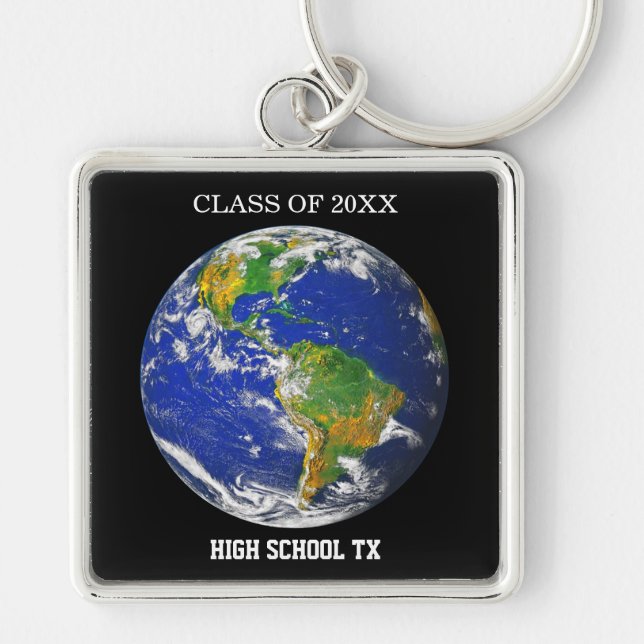 World Class of Graduation Reunion Favour Keychain (Front)