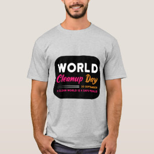 World Cleanup Day T shirt-T shirt-World Cleanup T-Shirt