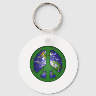 World Coexist Keychain