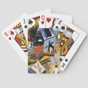 World Collage Playing Cards
