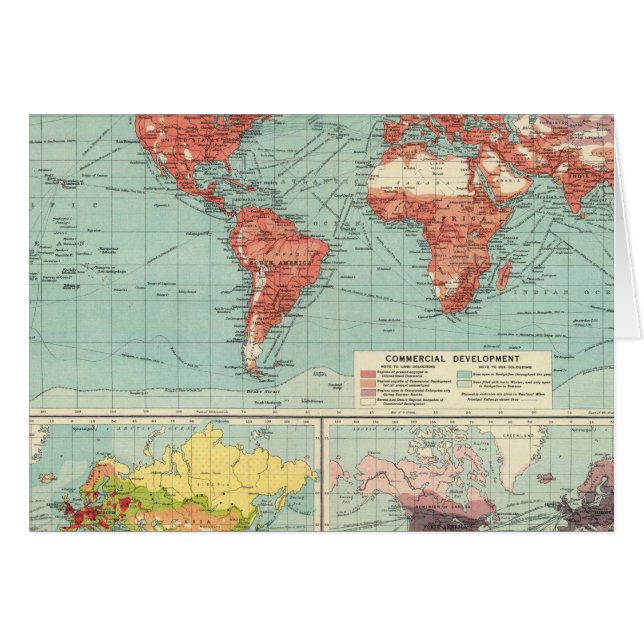 World commerce Map (Front Horizontal)