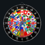 world country flag darts board game travel bulls-e dartboard<br><div class="desc">world country flag darts board game travel bulls-eye target symbol</div>