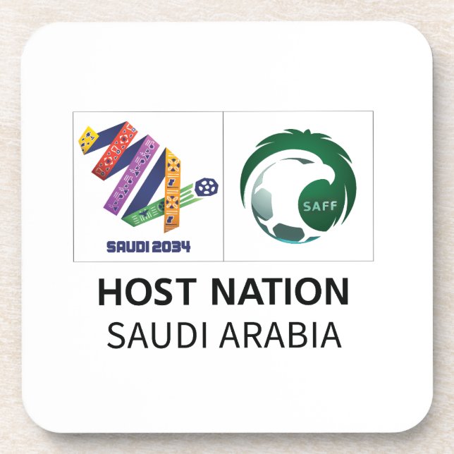 World Cup2034 Coaster (Front)