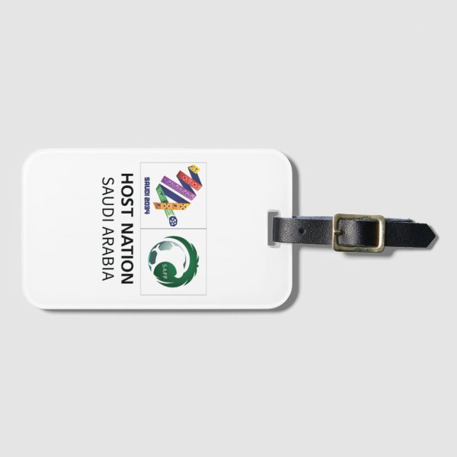 World Cup2034 Luggage Tag (Front Horizontal)