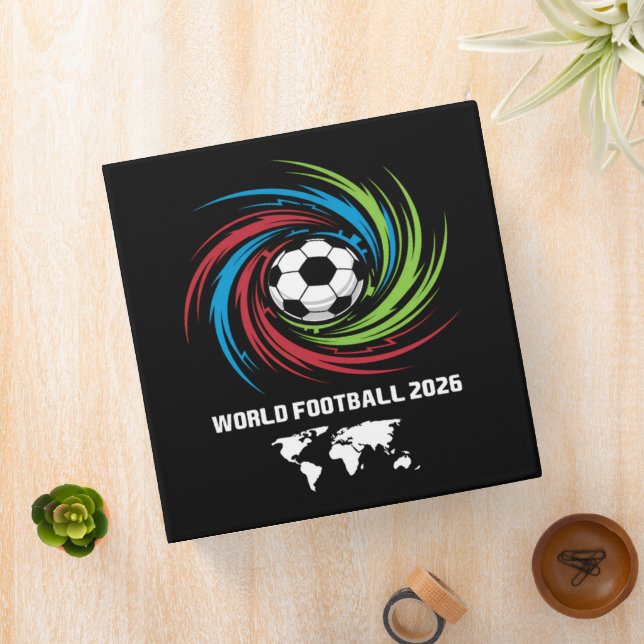 World Cup 2026 Soccer Ball Binder (In Situ)