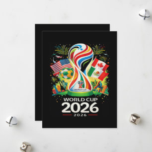 World Cup 2026 Soccer Tournament Holiday Card