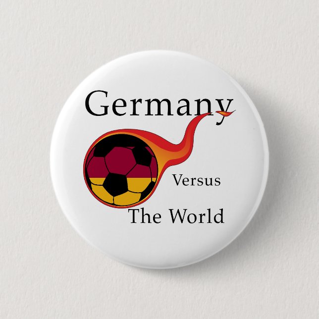World Cup - Germany vs. The World 2 Inch Round Button (Front)