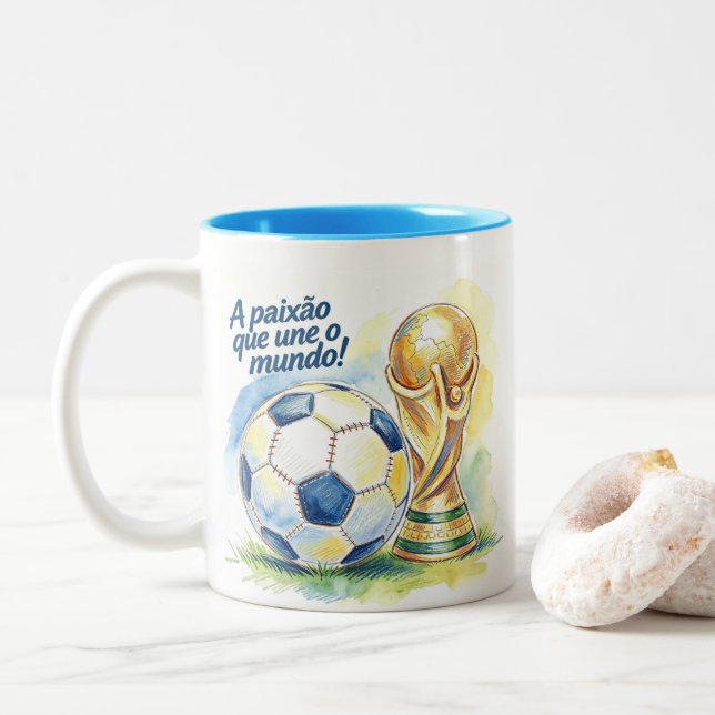World Cup Passion Mug (With Donut)