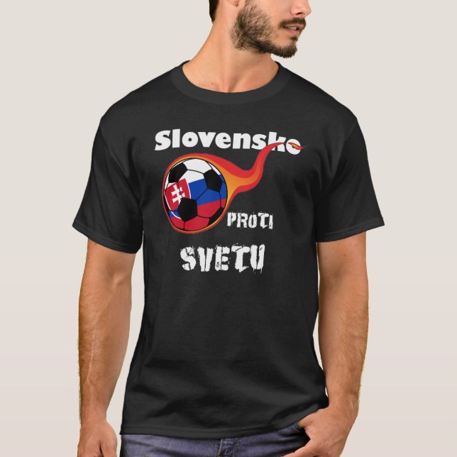 World Cup - Slovakia Versus The World T-Shirt (Front)