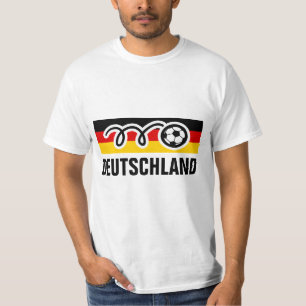 World cup soccer fan shirt Deutschland Germany