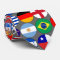 World Cup Soccer Flags Tie