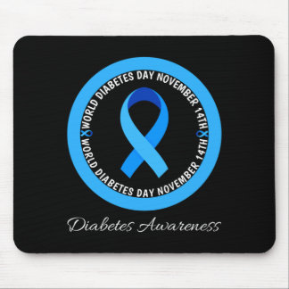 World Diabetes Day 2023 Type 1 Type 2 Diabetes Mouse Pad