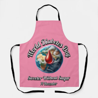 World Diabetes Day. Sweeter Without Sugar. Apron