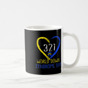 World Down Syndrome Awareness Day Love 3 Coffee Mug