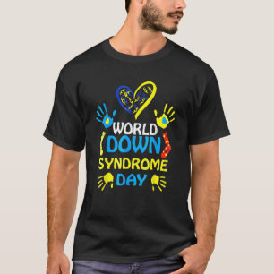 World Down Syndrome Day 321 T21 Supp T-Shirt