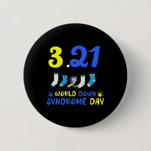 World Down Syndrome Day Awareness 2 Inch Round Button