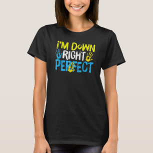 World Down Syndrome Day Awareness For Kids Mom Dad T-Shirt