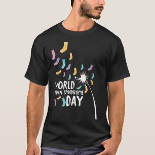 World Down Syndrome Day Awareness Mom Dad Toddler T-Shirt