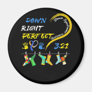 World Down Syndrome Day Awareness Socks 21 March Magnet