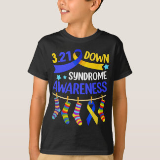 World Down Syndrome Day Awareness Socks 21 March T-Shirt