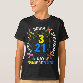 World Down Syndrome Day Awareness Socks 21 March T-Shirt