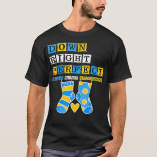 World Down Syndrome Day Awareness Socks T  21 Marc T-Shirt