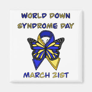 World Down Syndrome Day is March 21st  Magnet