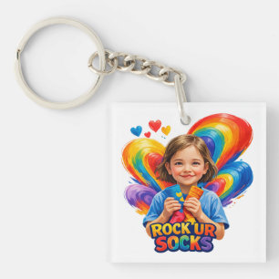 World Down Syndrome Day Keychain