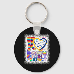World Down Syndrome Day Rock Your Socks T21 Awaren Keychain