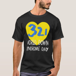 World Down Syndrome Day Shirt 3 21 Trisomy 21 Supp