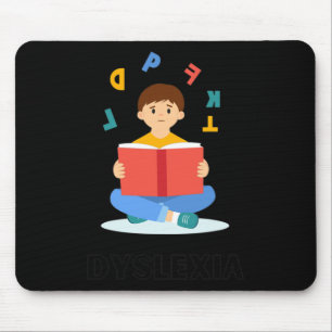 World Dyslexia Awareness Day Racerback Mouse Pad