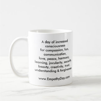 &quot;World Empathy Day&quot; Mug (Left Handed)