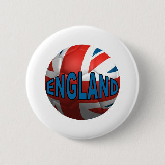 World England 2 Inch Round Button