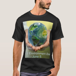 World Environment Day 2026 T-Shirt   Save Earth Ha