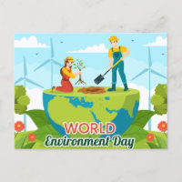  World Environment Day Custom Text Plant Trees
