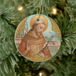 World Environment Day & St Francis of Assisi Ceramic Ornament