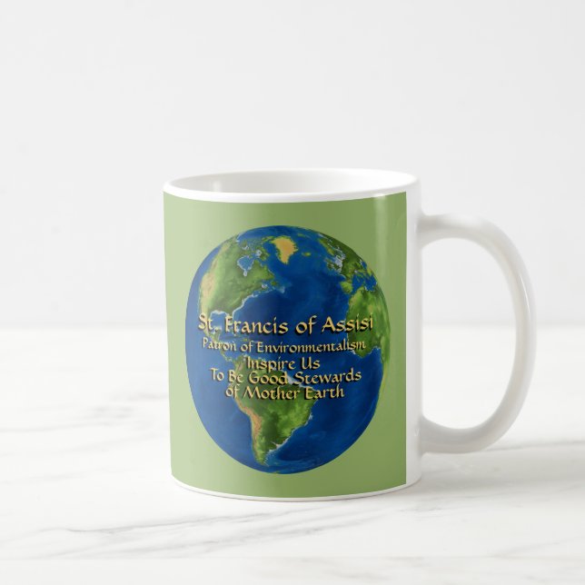 World Environment Day & St Francis of Assisi Coffee Mug (Right)