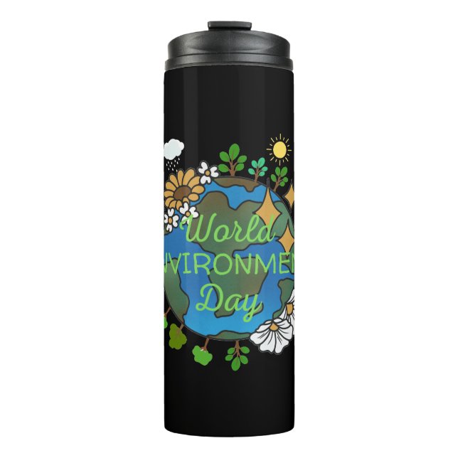 World Environment Day Thermal Tumbler (Front)