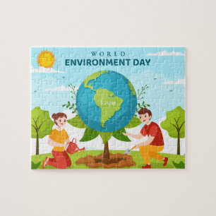 World Environment Day Tree Planting Jigsaw Puzzle