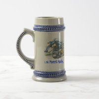 World Famous Les Morris Racing Beer Mug