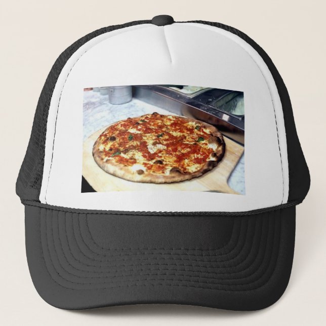 WORLD FAMOUS NEW YORK PIZZA TRUCKER HAT (Front)