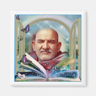 World famous Saint Neem Karoli Baba ji Magnet