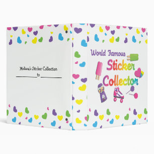 World Famous Sticker Collector! Binder