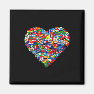World Flags Earth Day 1 Magnet