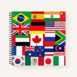World Flags Notebook