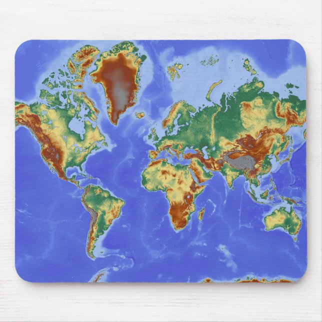 World Geographic International Map Mouse Pad (Front)