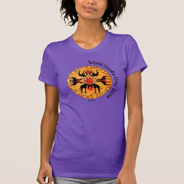 World Giraffe Day shirt (Front)