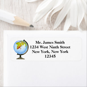 World Globe Address
